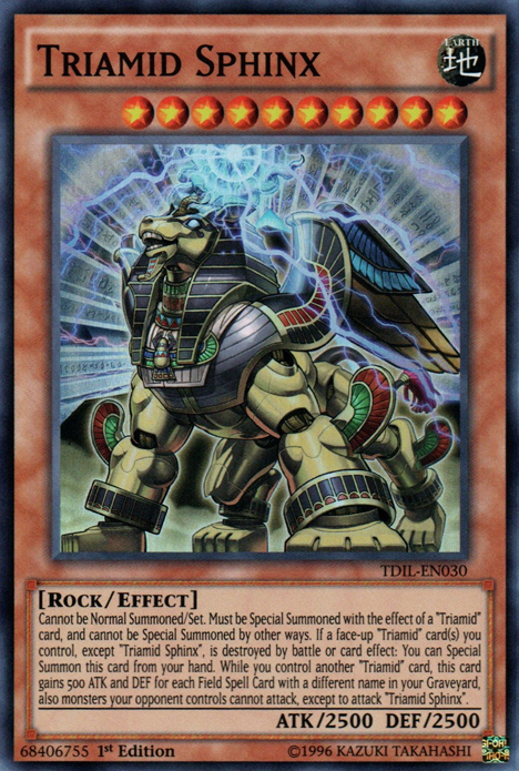Triamid Sphinx [TDIL-EN030] Super Rare | Odin's Place