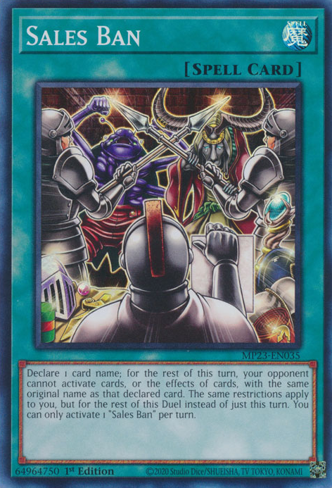 Sales Ban [MP23-EN035] Super Rare | Odin's Place