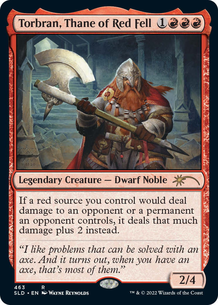Torbran, Thane of Red Fell [Secret Lair Drop Series] | Odin's Place