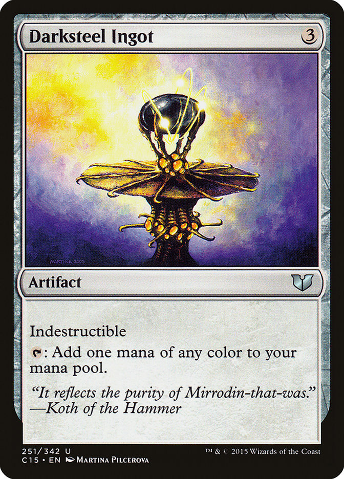 Darksteel Ingot (251) [Commander 2015] | Odin's Place