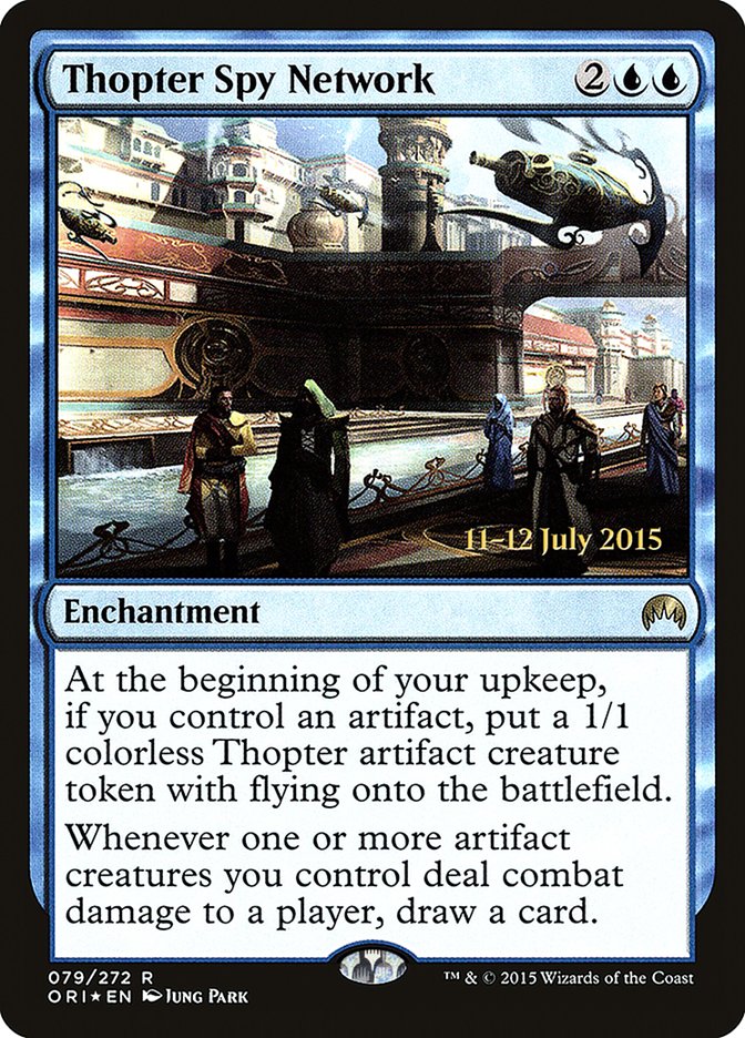 Thopter Spy Network (79) [Magic Origins Prerelease Promos] | Odin's Place