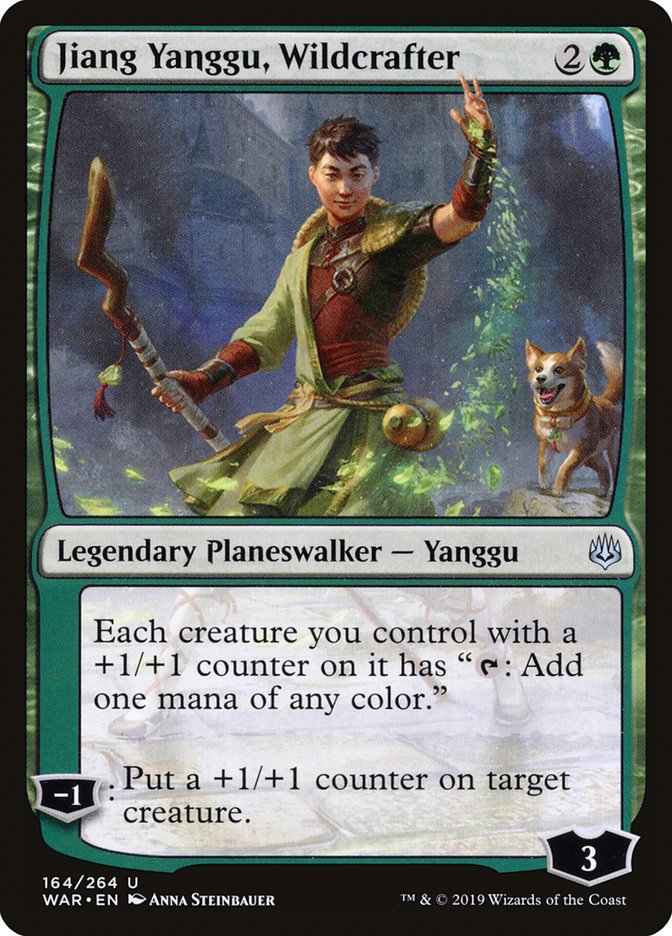 Jiang Yanggu, Wildcrafter (164) [War of the Spark] | Odin's Place