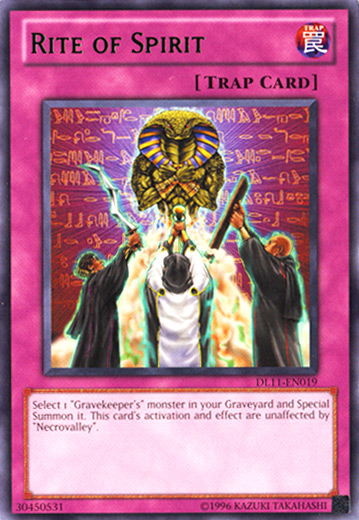 Rite of Spirit (Green) [DL11-EN019] Rare | Odin's Place