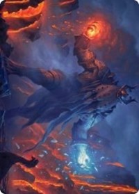 Aegar, the Freezing Flame Art Card [Kaldheim Art Series] | Odin's Place