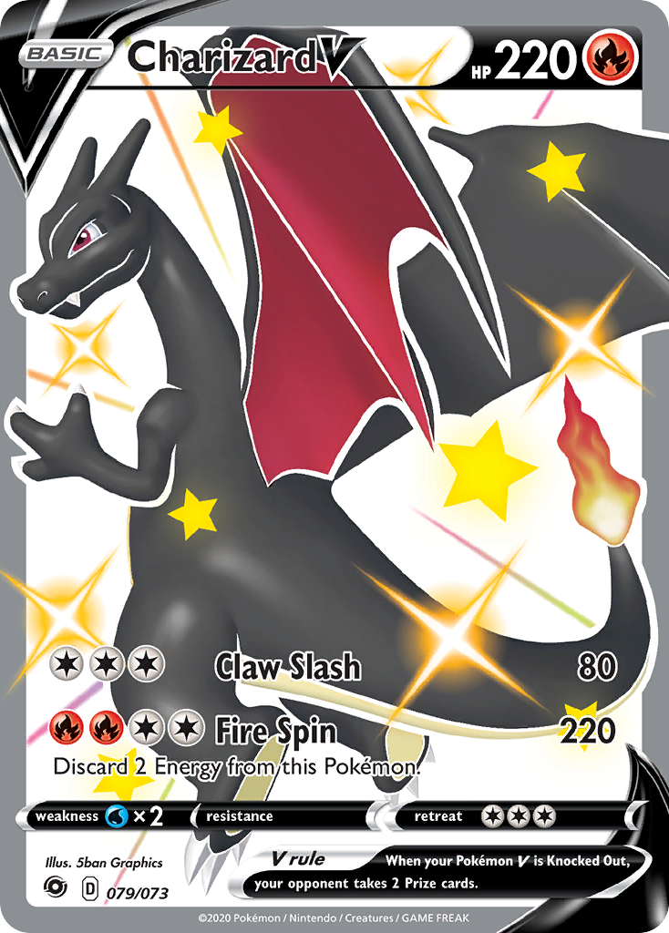 Charizard V (079/073) [Sword & Shield: Champion's Path] | Odin's Place
