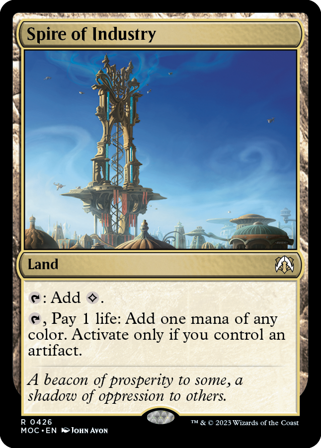 Spire of Industry [March of the Machine Commander] | Odin's Place