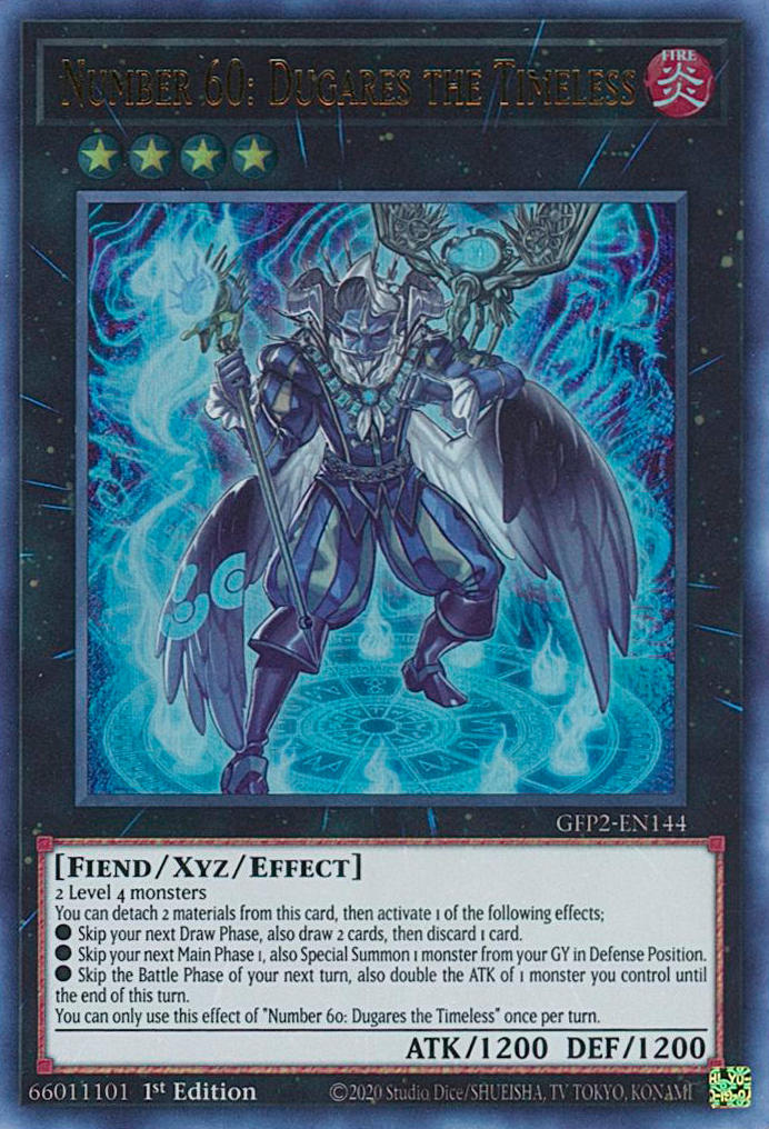 Number 60: Dugares the Timeless [GFP2-EN144] Ultra Rare | Odin's Place