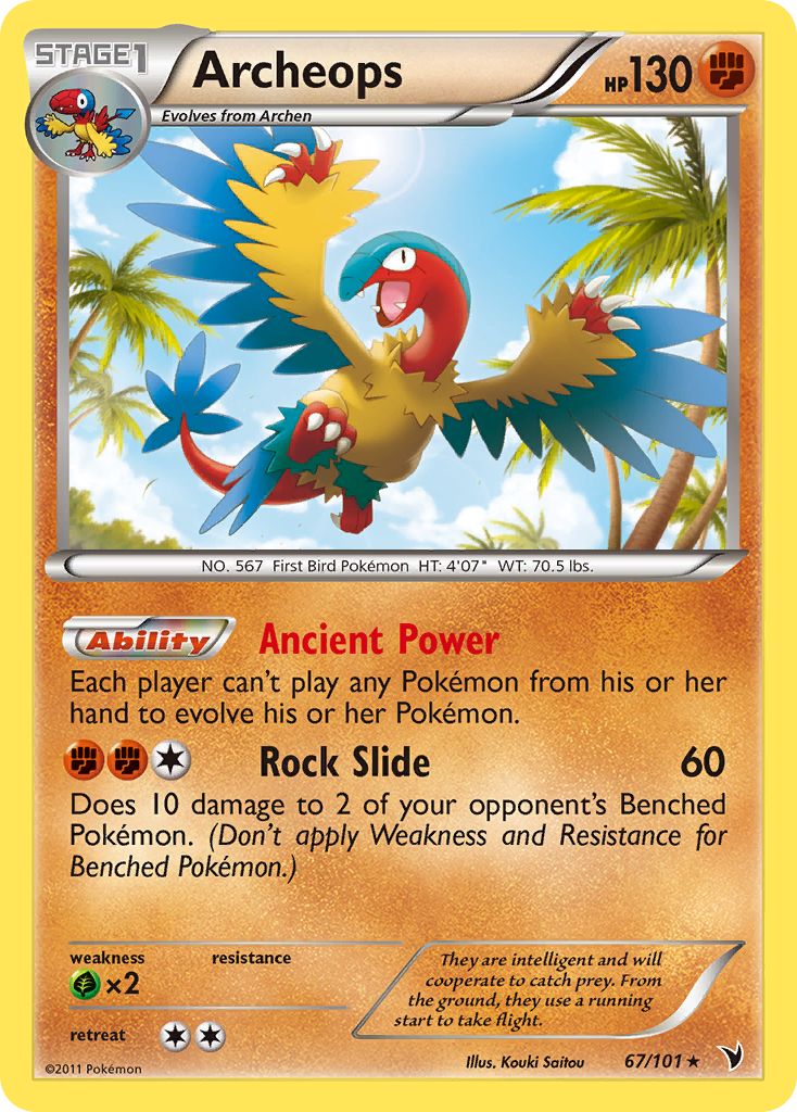 Archeops (67/101) [Black & White: Noble Victories] | Odin's Place