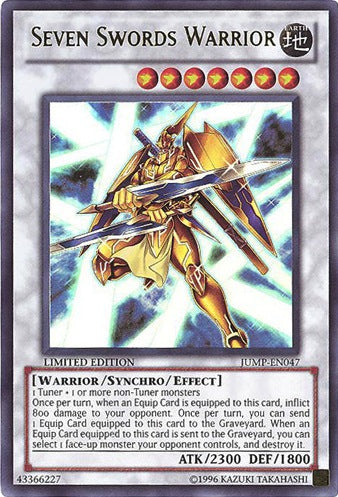 Seven Swords Warrior [JUMP-EN047] Ultra Rare | Odin's Place
