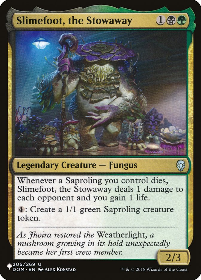 Slimefoot, the Stowaway [The List] | Odin's Place