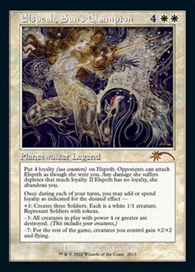 Elspeth, Sun's Champion (Retro) (2013) [Secret Lair 30th Anniversary Countdown Kit] | Odin's Place