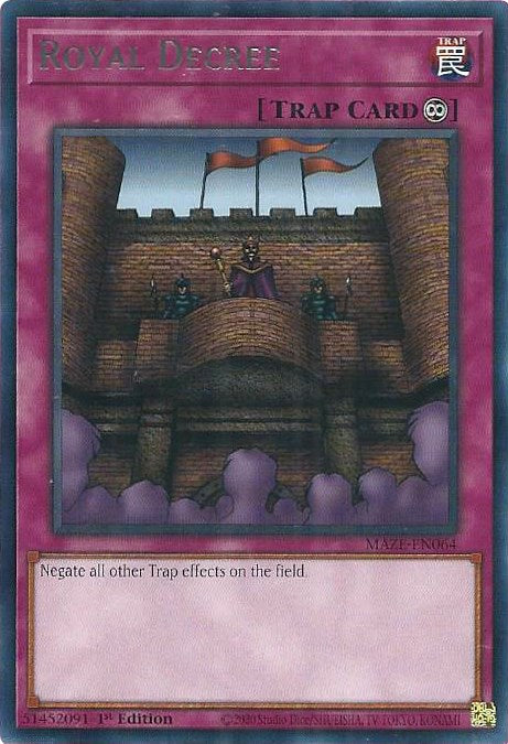 Royal Decree [MAZE-EN064] Rare | Odin's Place