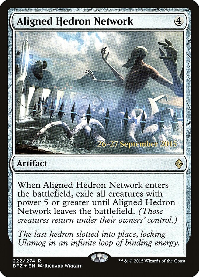 Aligned Hedron Network (222) [Battle for Zendikar Prerelease Promos] | Odin's Place