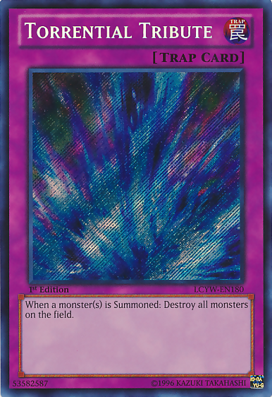 Torrential Tribute [LCYW-EN180] Secret Rare | Odin's Place