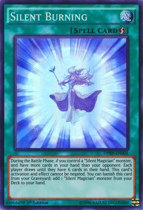 Silent Burning [DPRP-EN005] Super Rare | Odin's Place