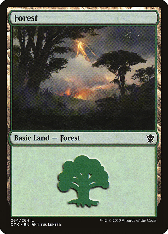 Forest (264) [Dragons of Tarkir] | Odin's Place