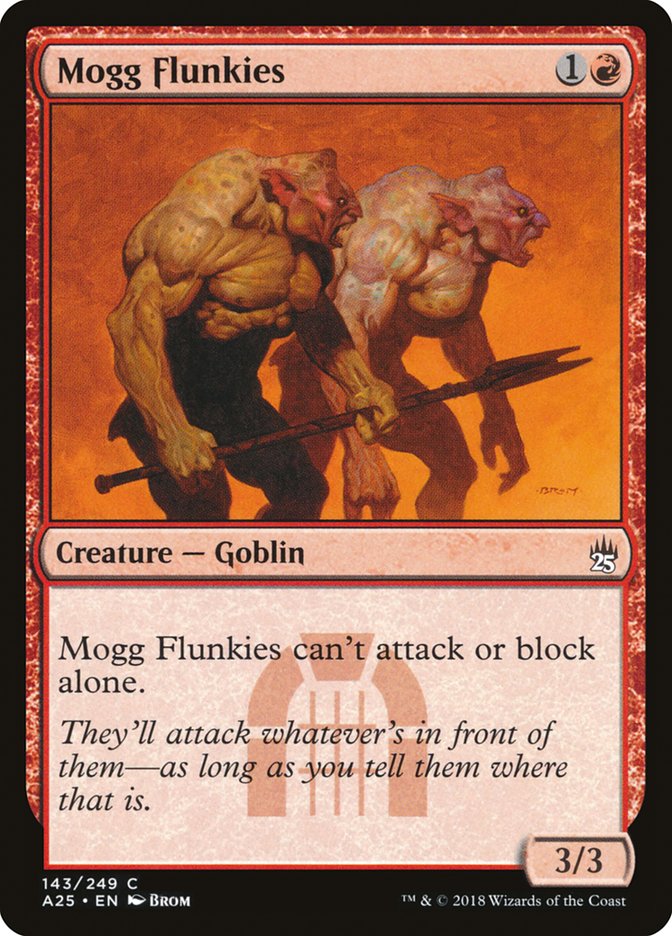Mogg Flunkies (143) [Masters 25] | Odin's Place