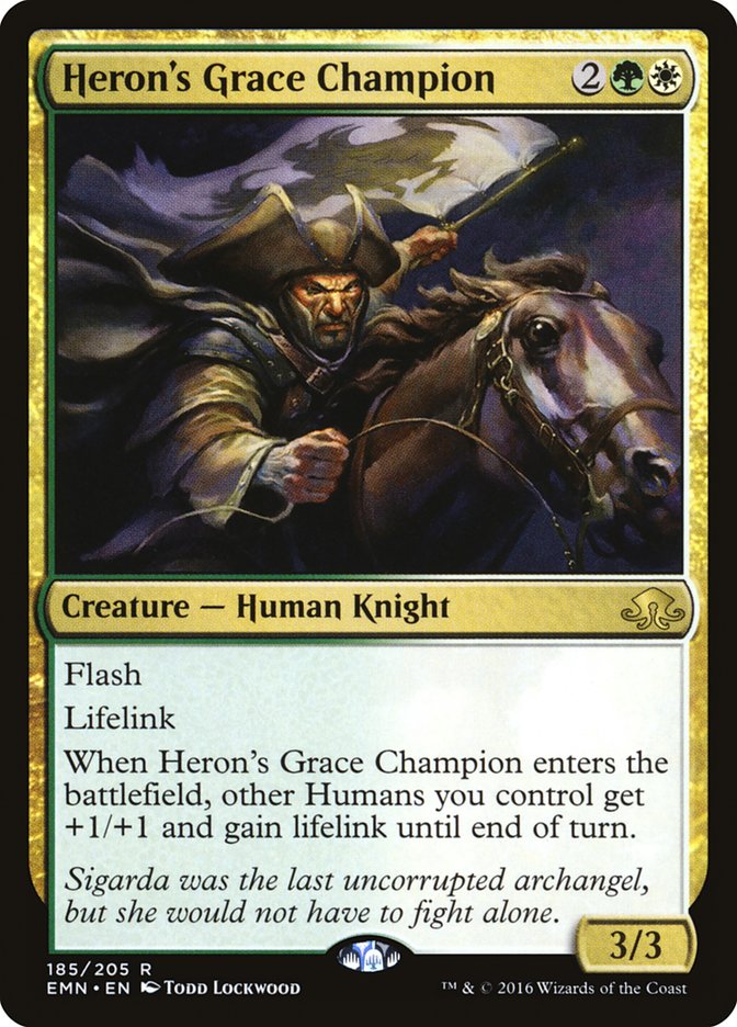 Heron's Grace Champion (185) [Eldritch Moon] | Odin's Place