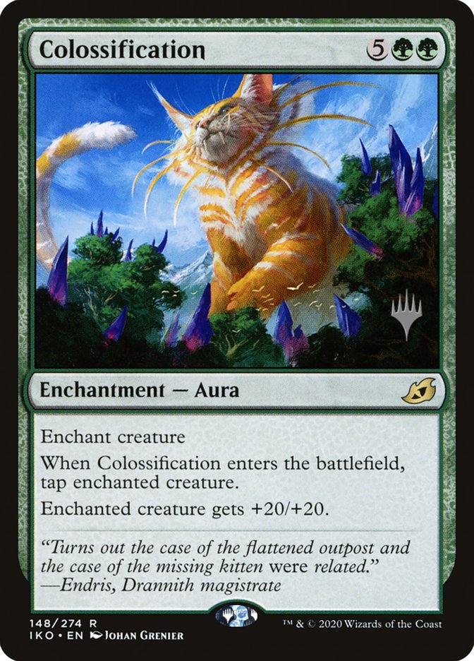 Colossification (Promo Pack) [Ikoria: Lair of Behemoths Promos] | Odin's Place