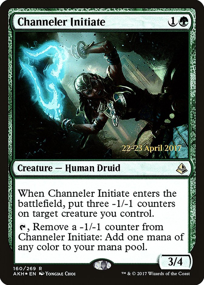 Channeler Initiate (160) [Amonkhet Prerelease Promos] | Odin's Place