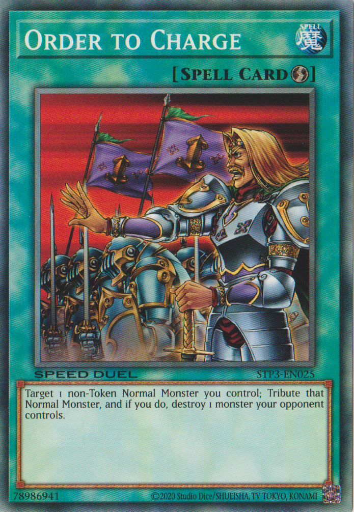 Order to Charge [STP3-EN025] Common | Odin's Place