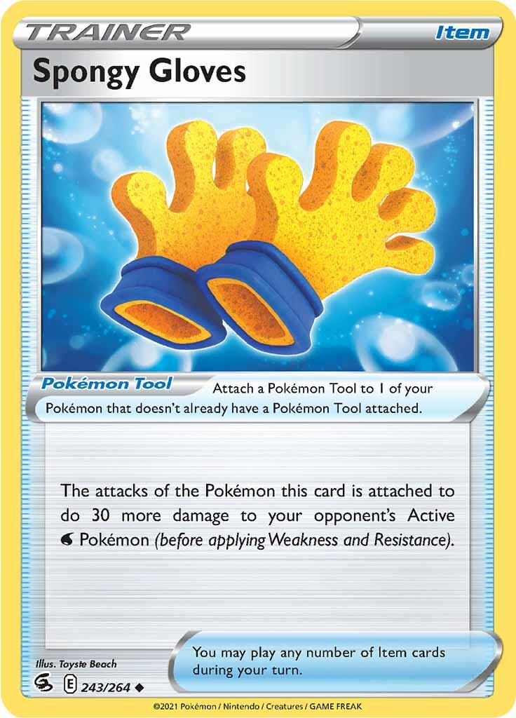 Spongy Gloves (243/264) [Sword & Shield: Fusion Strike] | Odin's Place