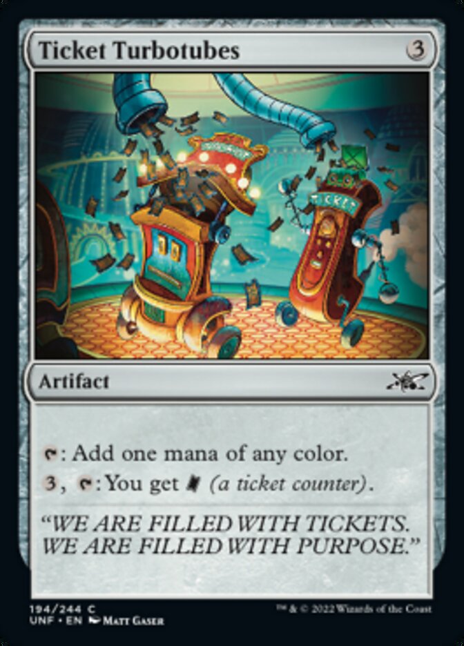 Ticket Turbotubes [Unfinity] | Odin's Place
