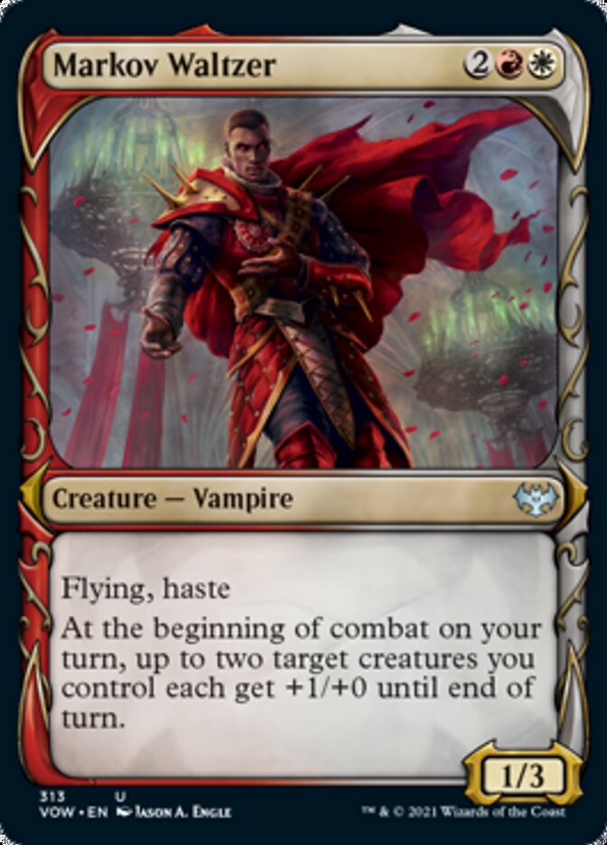 Markov Waltzer (Showcase Fang Frame) [Innistrad: Crimson Vow] | Odin's Place