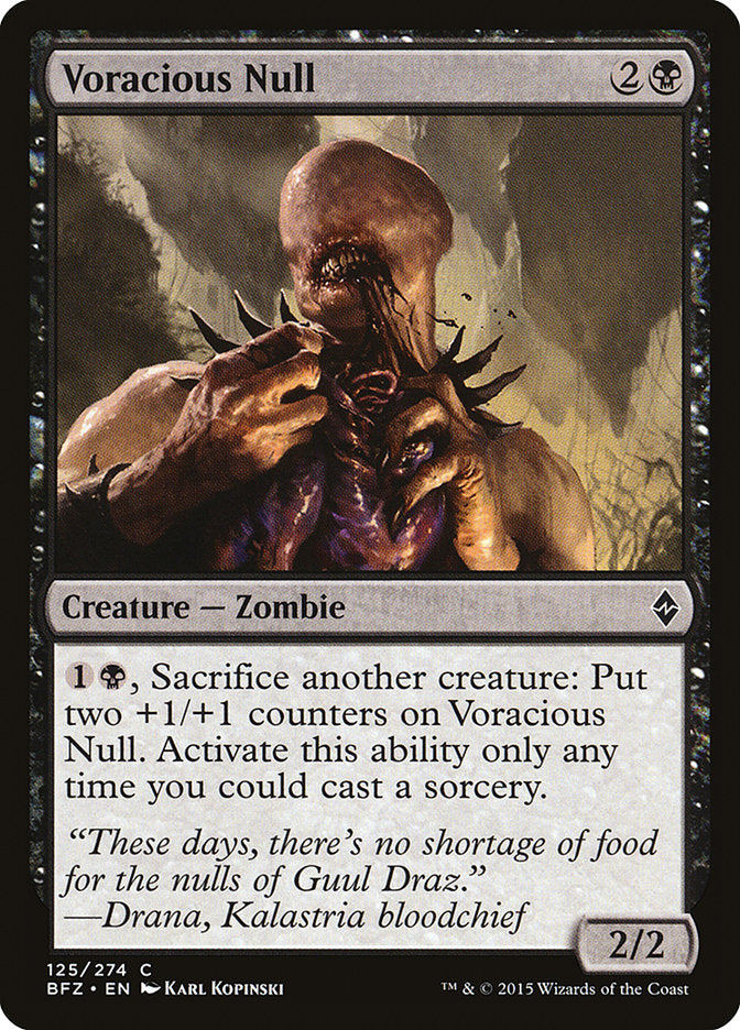 Voracious Null (125) [Battle for Zendikar] | Odin's Place