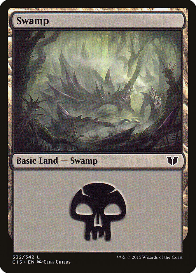 Swamp (332) [Commander 2015] | Odin's Place
