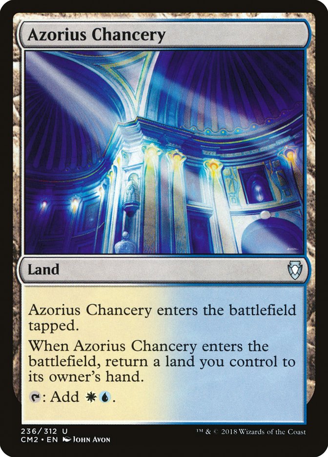 Azorius Chancery (236) [Commander Anthology Volume II] | Odin's Place