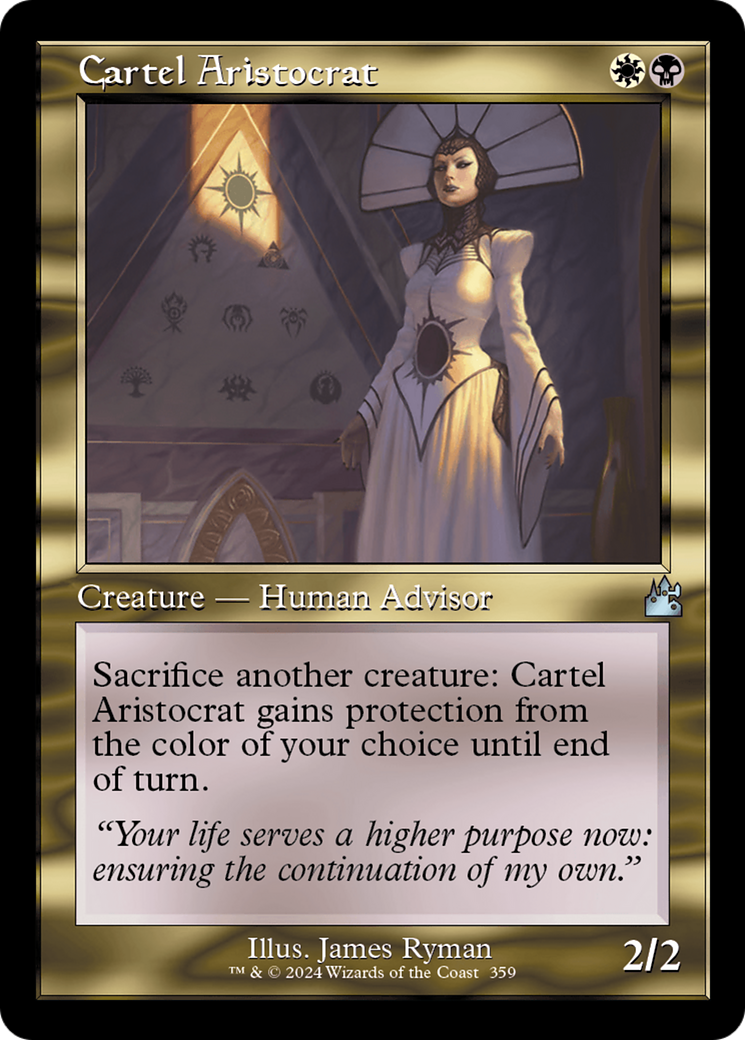 Cartel Aristocrat (Retro Frame) [Ravnica Remastered] | Odin's Place