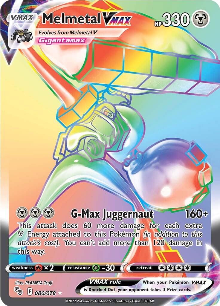 Melmetal VMAX (080/078) [Pokémon GO] | Odin's Place