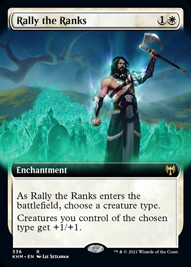 Rally the Ranks (Extended Art) [Kaldheim] | Odin's Place