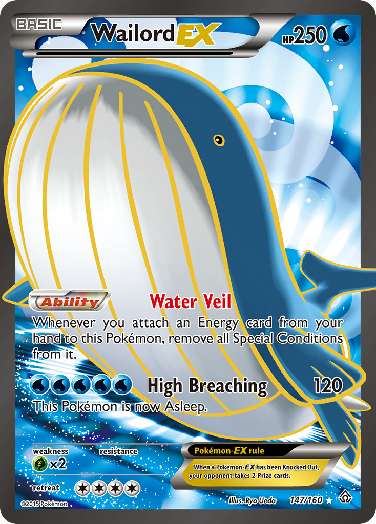 Wailord EX (147/160) [XY: Primal Clash] | Odin's Place