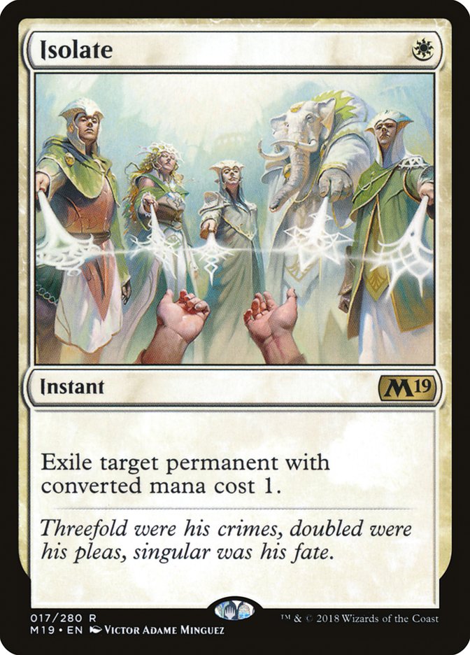 Isolate (17) [Core Set 2019] | Odin's Place