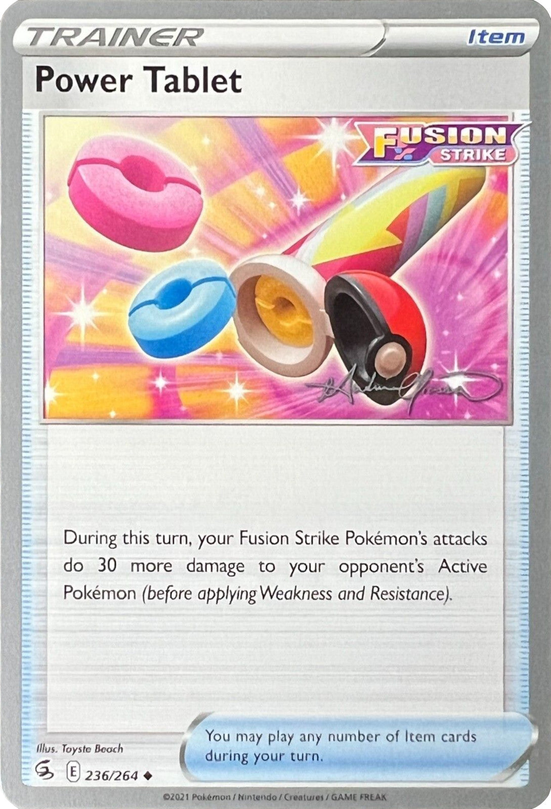 Power Tablet (236/264) (The Shape of Mew - Andre Chiasson) [World Championships 2022] | Odin's Place