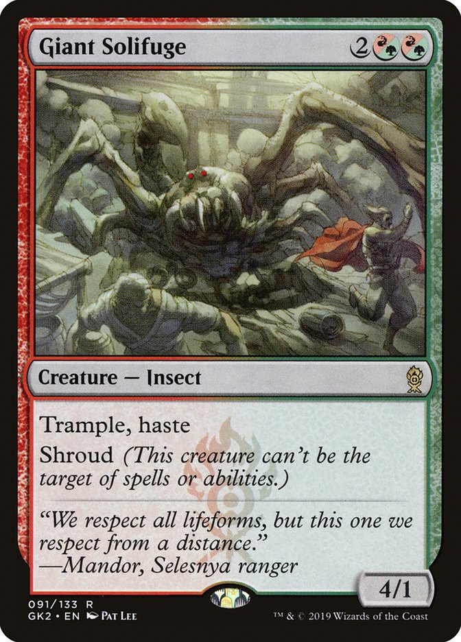 Giant Solifuge (91) [Ravnica Allegiance Guild Kit] | Odin's Place
