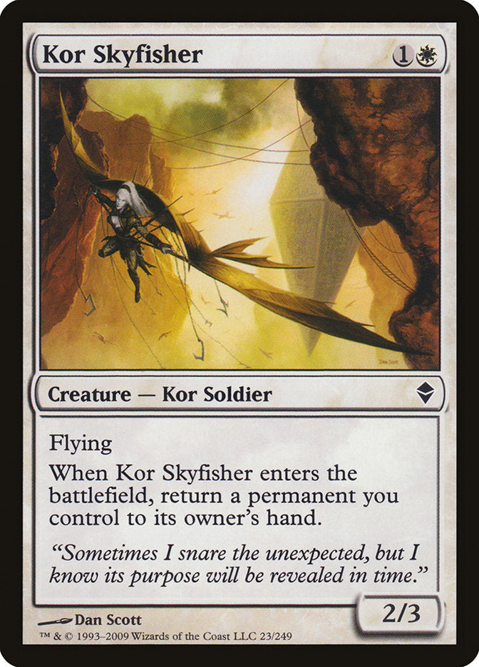 Kor Skyfisher (23) [Zendikar] | Odin's Place