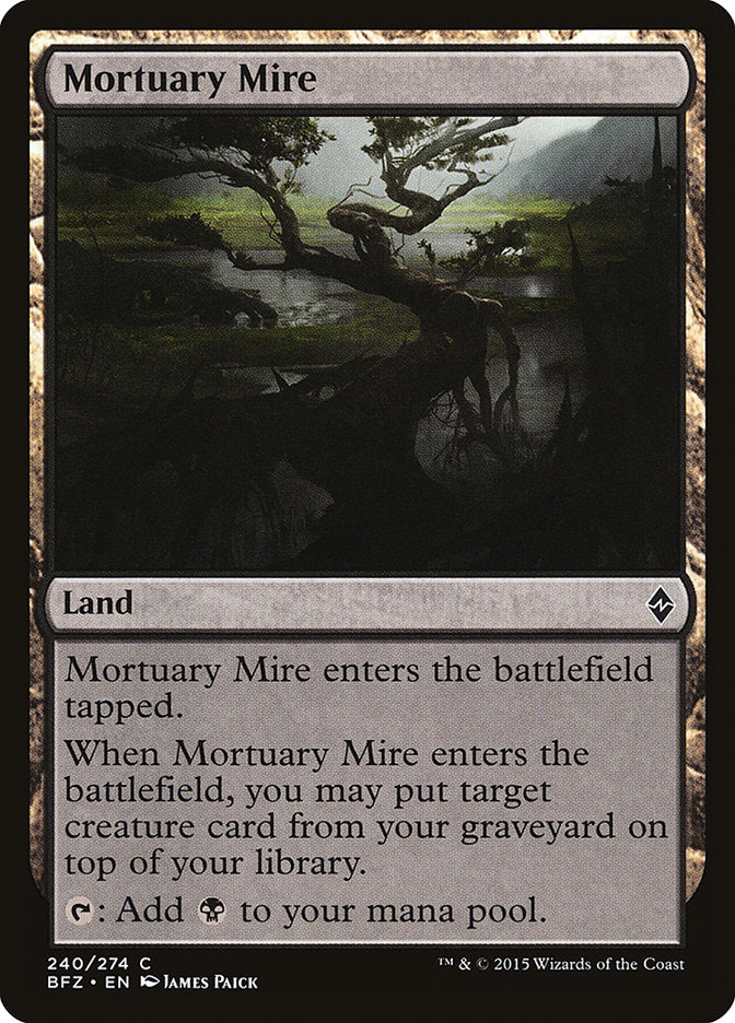 Mortuary Mire (240) [Battle for Zendikar] | Odin's Place