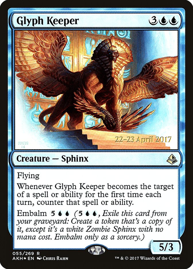 Glyph Keeper (55) [Amonkhet Prerelease Promos] | Odin's Place