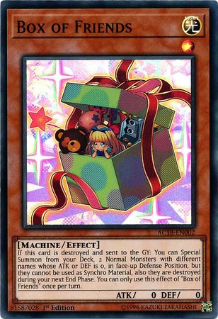 Box of Friends [AC18-EN002] Super Rare | Odin's Place