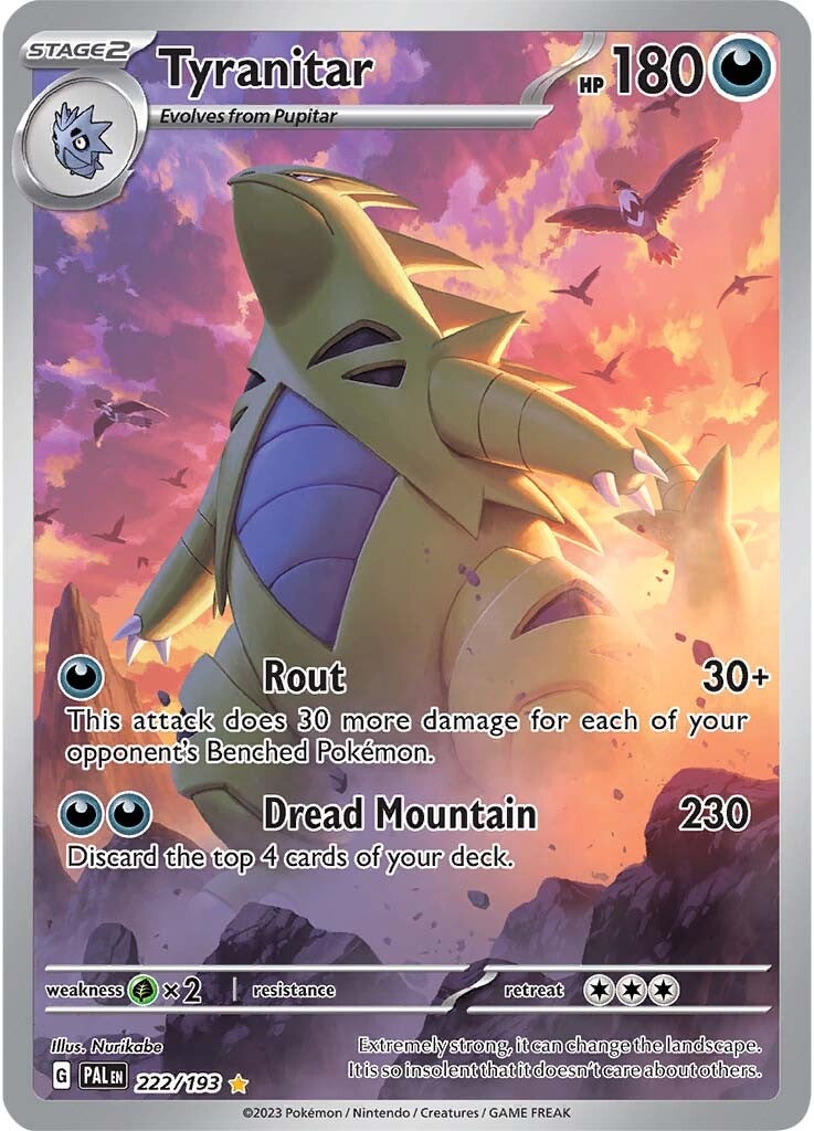 Tyranitar (222/193) [Scarlet & Violet: Paldea Evolved] | Odin's Place