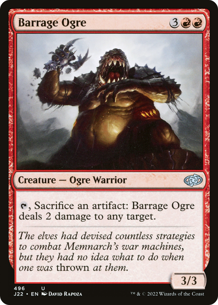 Barrage Ogre [Jumpstart 2022] | Odin's Place