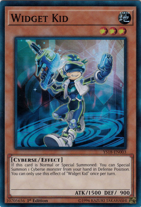 Widget Kid [YS18-EN003] Super Rare | Odin's Place