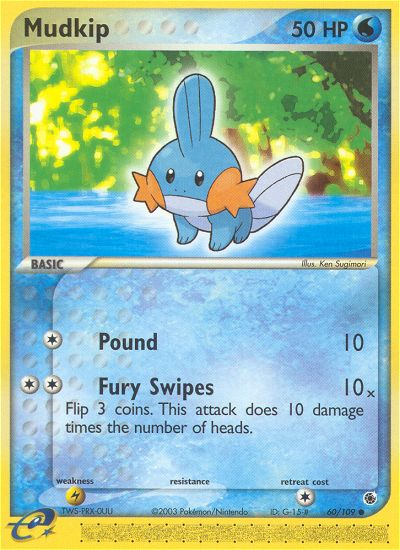 Mudkip (60/109) [EX: Ruby & Sapphire] | Odin's Place