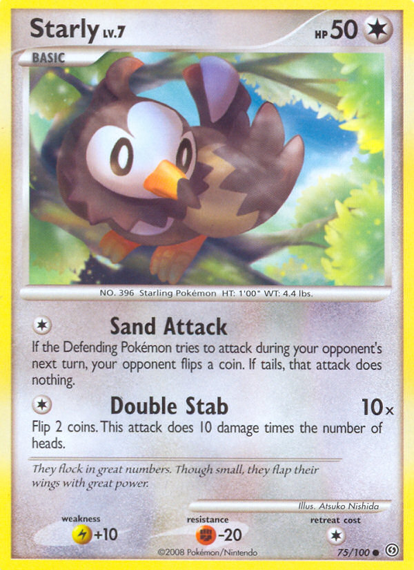 Starly (75/100) [Diamond & Pearl: Stormfront] | Odin's Place