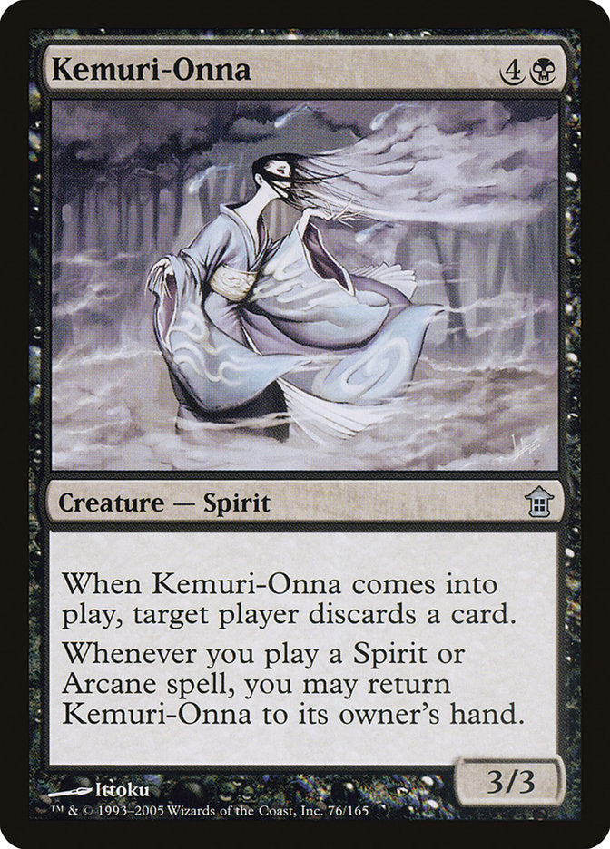 Kemuri-Onna (76) [Saviors of Kamigawa] | Odin's Place