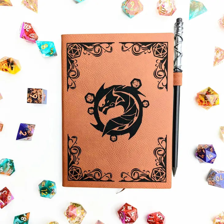 NTSD Leatherette RPG Mini Dot Journal | Odin's Place