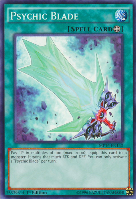 Psychic Blade [MP16-EN150] Common | Odin's Place